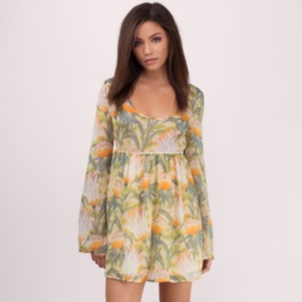 NWT Floral Print Day Dress